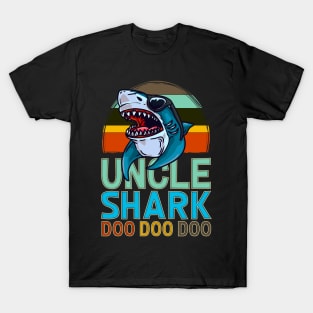 Uncle Shark Doo Doo Uncle Gifts T-Shirt